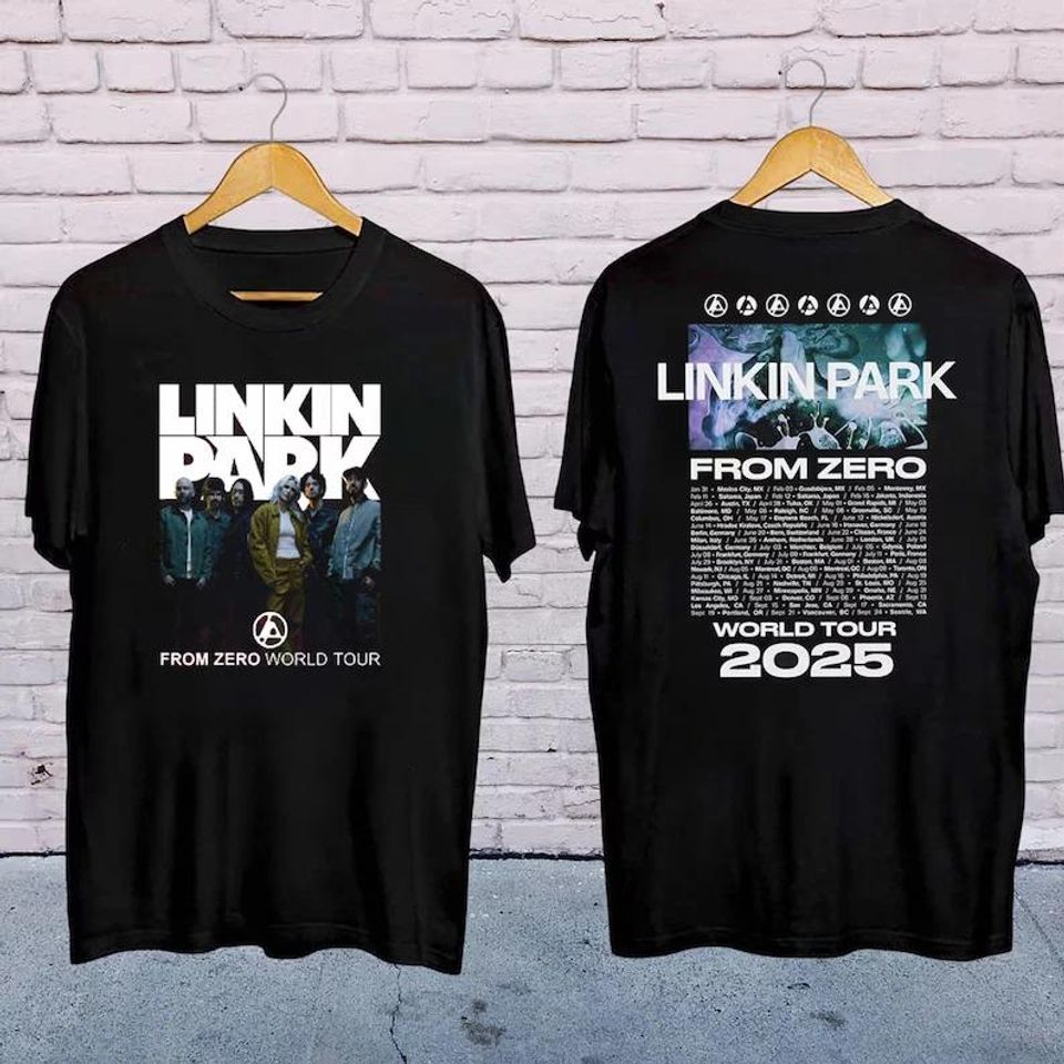 Linkin Park Concert Shirt, Linkin Park From Zero World Tour 2025 Shirt