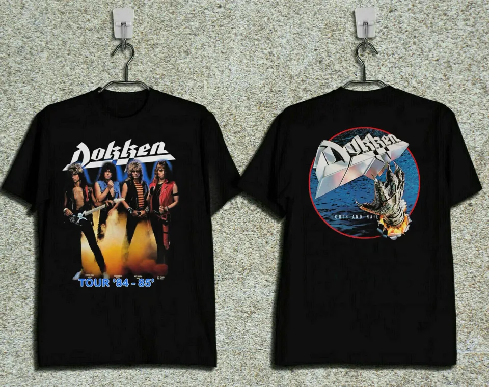 Dokken Tooth & Nail 1984 - 85 Tour Concert Top Gildan T Shirt