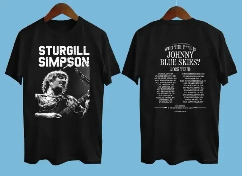 Who The Fck Is Sturgill Simpson Tour T-Shirt All Sizes