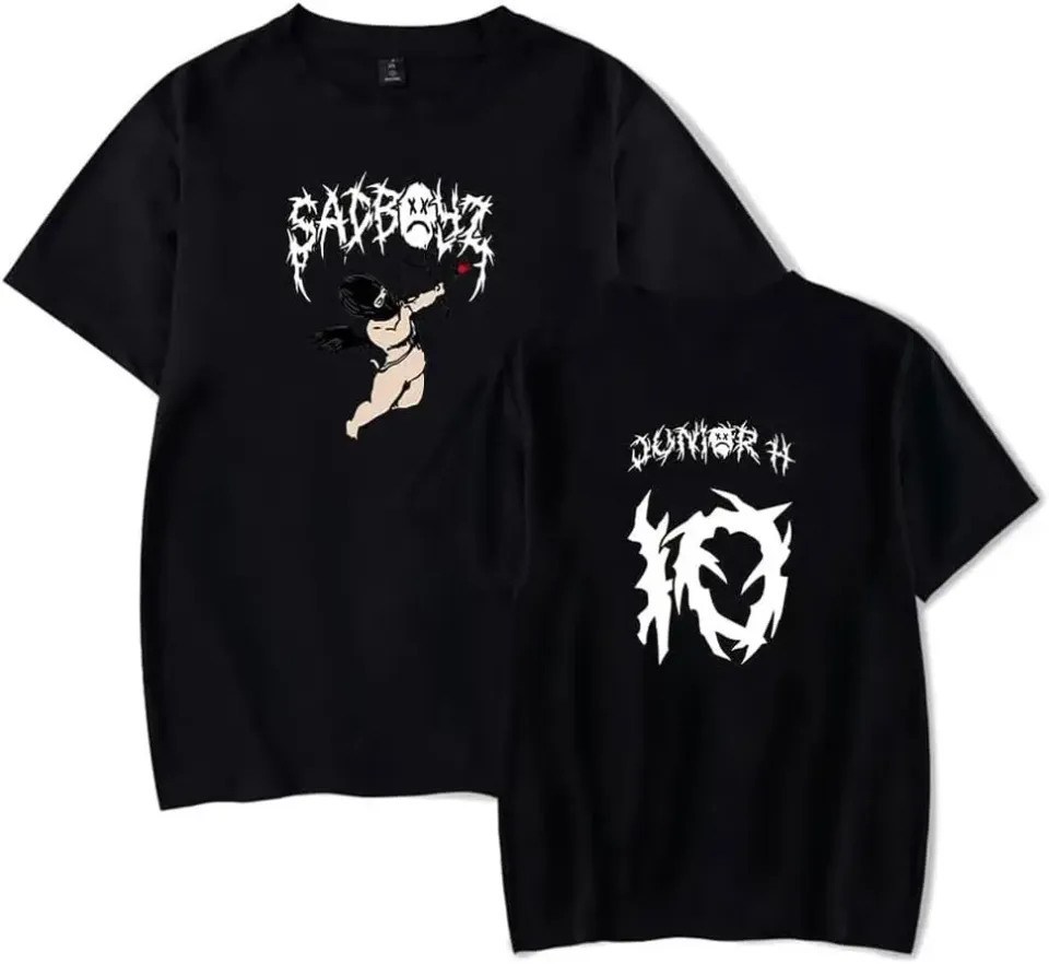 Junior H T-Shirt Sad Boyz Club Merch Women Men Summer Short Sleeve Tshirt