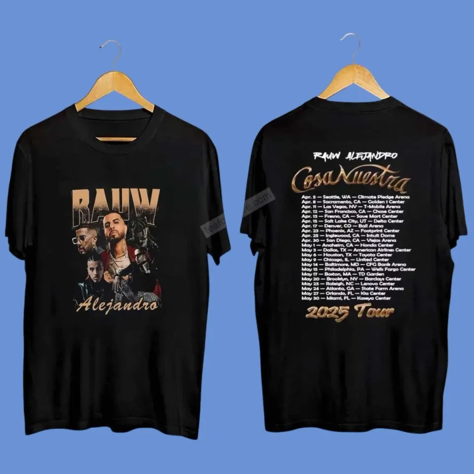 Rauw Alejandro Cosa Nuestra Tour 2025 Concert T-Shirt