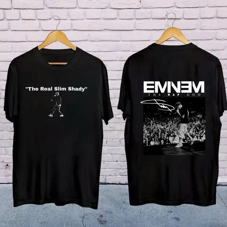 Eminem Rap T-Shirt  Slim Shady Hip Hop Fan Unisex Concert Shirt