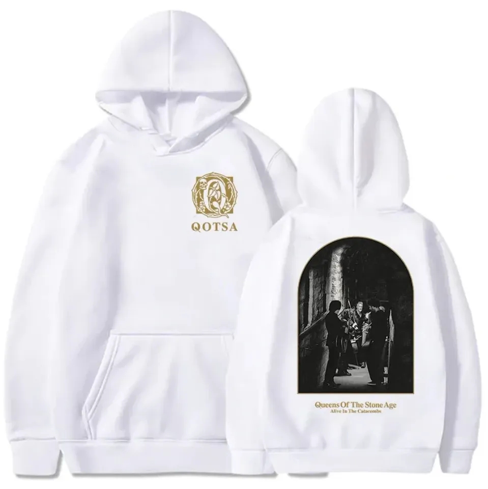Qotsa Alive In The Catacombs Hoodies Queens Of The Stone Age Hoodie