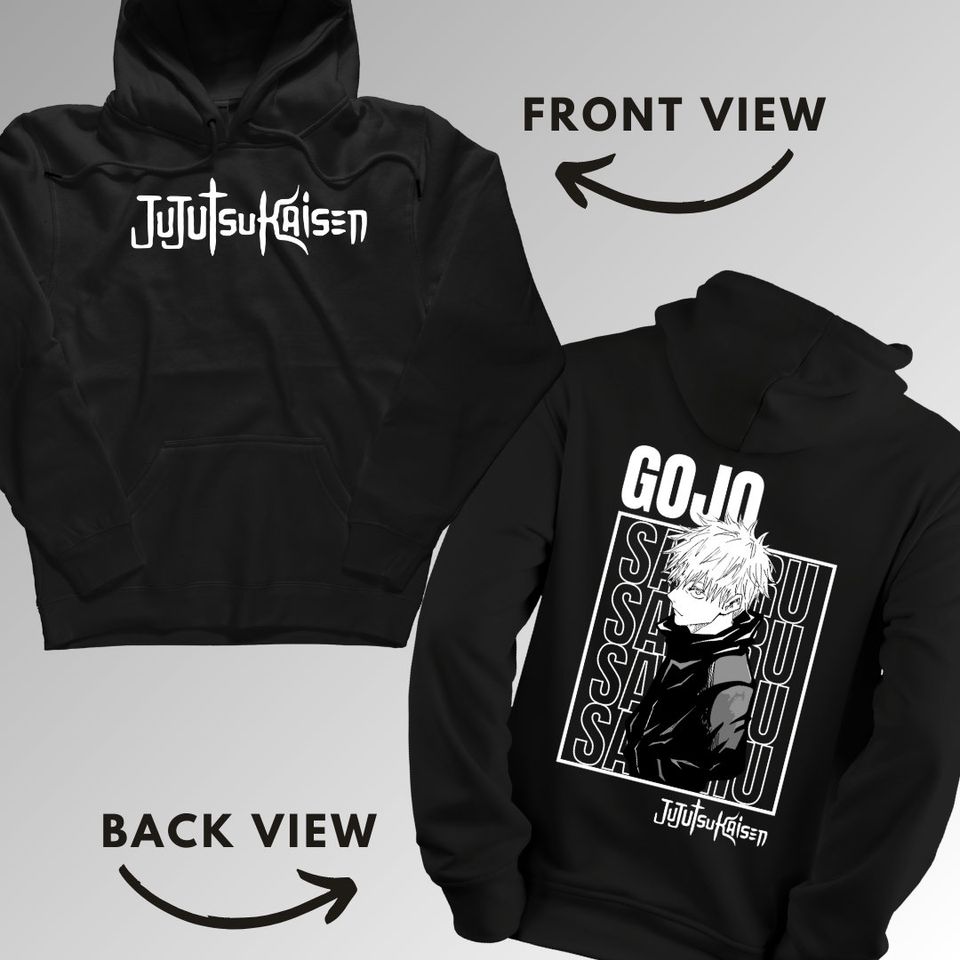 Gojo Satoru Jujutsu Kaisen Hoodie Anime Sweatshirt Jjk Fan Merch