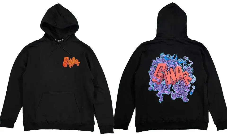 Gwar Band Concert Tour Hoodie Double Side