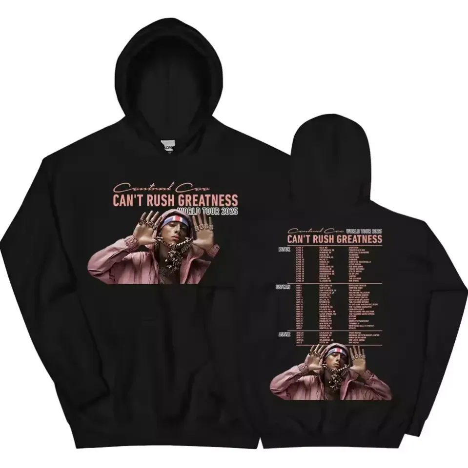 Central Cee Can'T Rush Greatness World Tour 2025 Hoodie