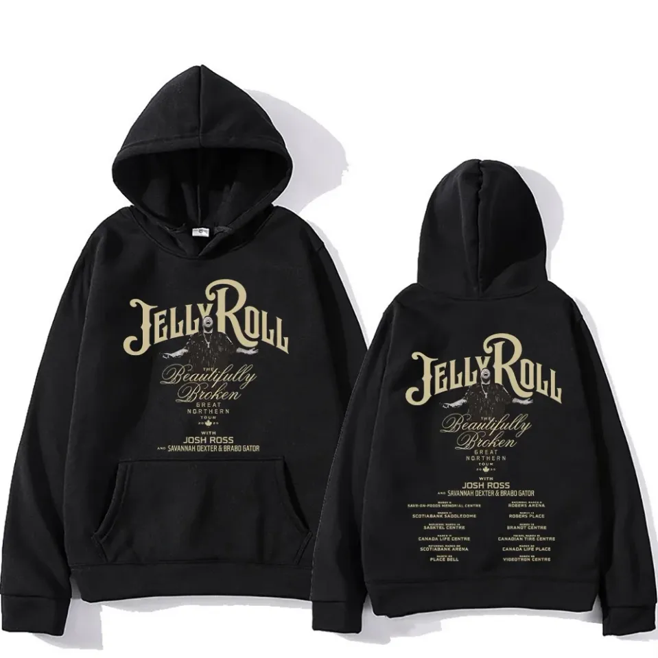 Jelly Roll The Beautifully Broken Tour 2025 Hoodie