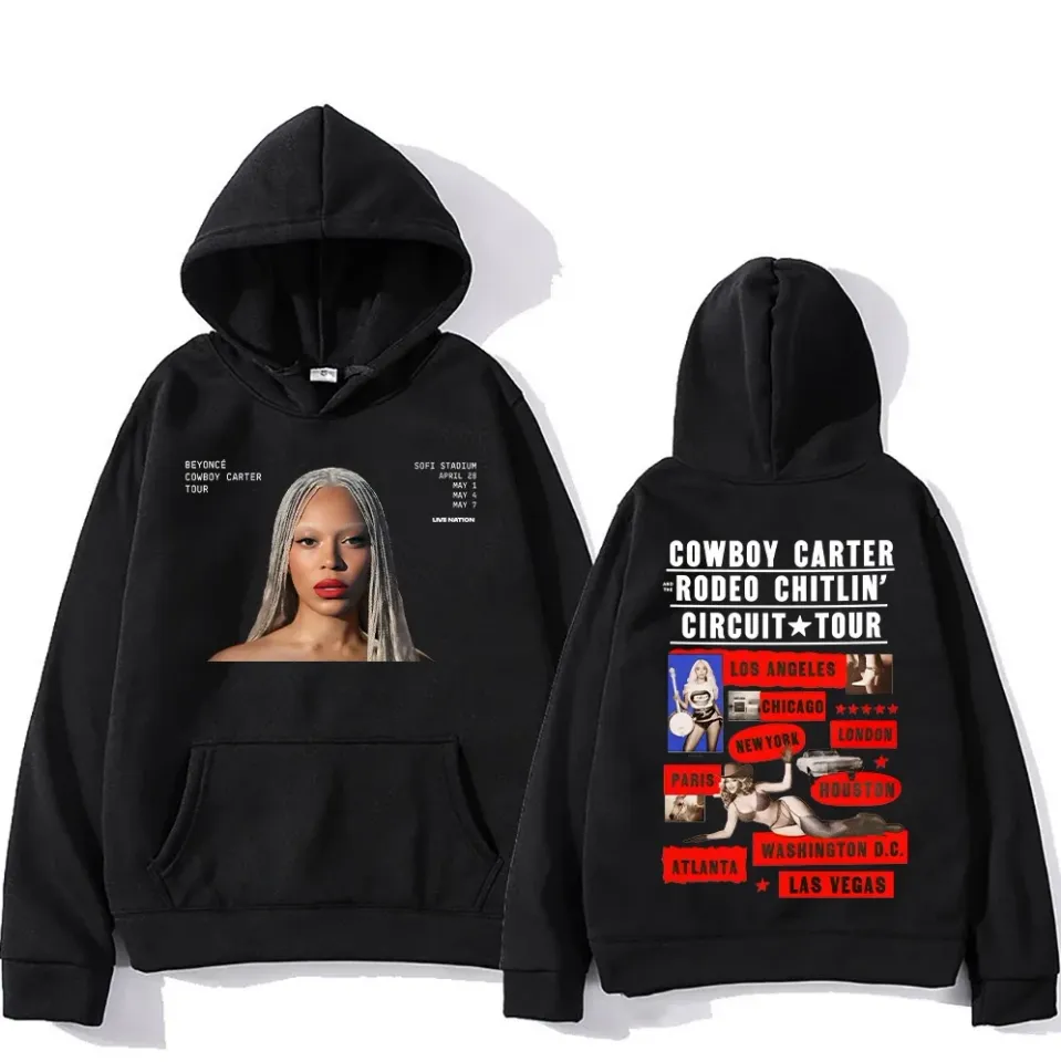 Beyonc Cowboy Carter Tour 2025 Hoodie Double-Sided