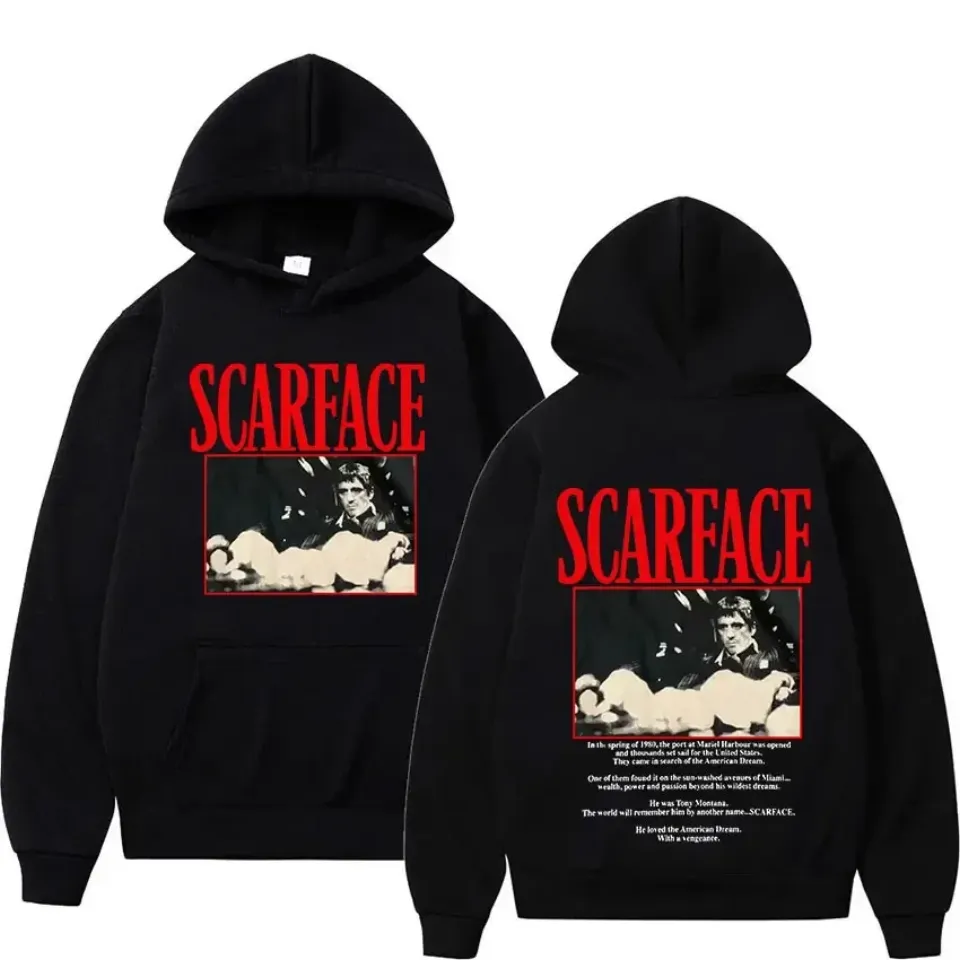 Movie Scarface Hoodie Men Classic