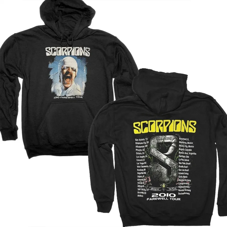 Scorpions 2010 Farewell Tour Christmas Hoodie 