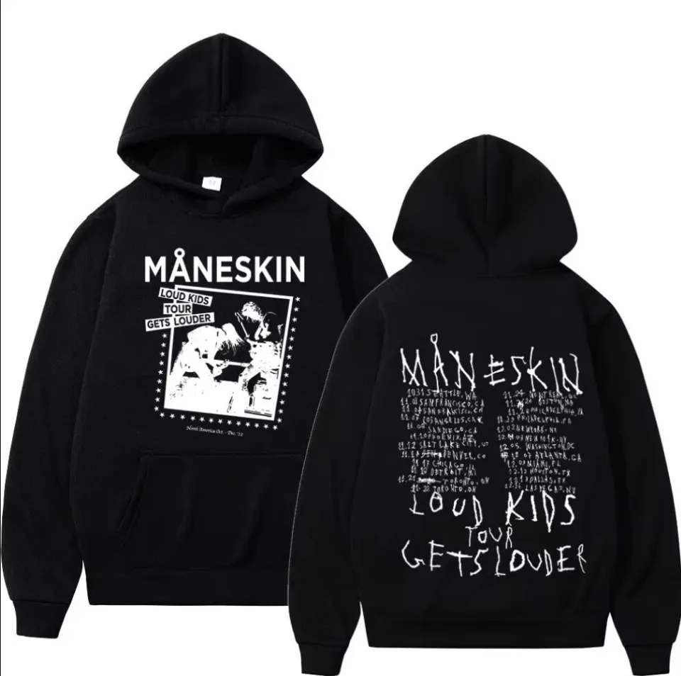 Maneskin Louds Kids Gets Louder Tour Hoodie