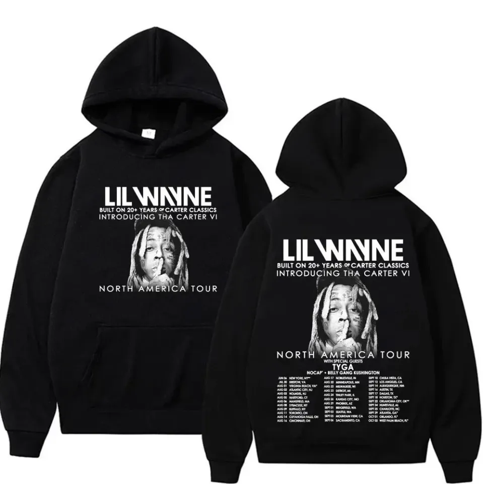 Rapper Lil Wayne Tha Carter Vi North America Tour Hoodie