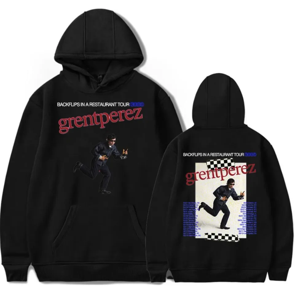 Grentperez Backflips In A Restaurant Tour Dates 2025 Hoodie