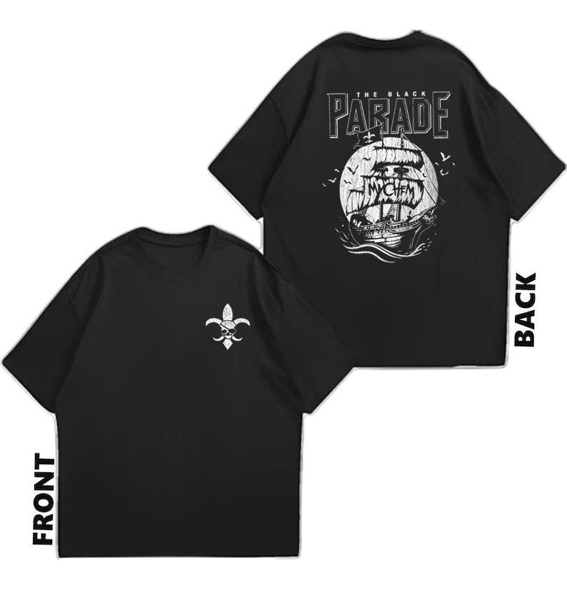 MCR My CheMical RomAnce 2025 Tour Tampa Fl Reprint T-Shirt