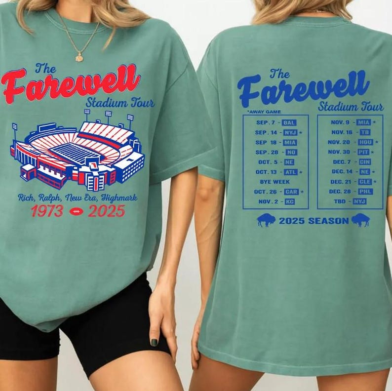 Farewell Stadium Tour 2025 T-Shirt