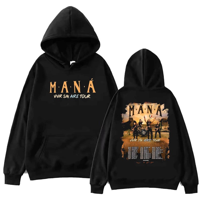 Man Vivir Sin Aire Tour 2025 Hoodie