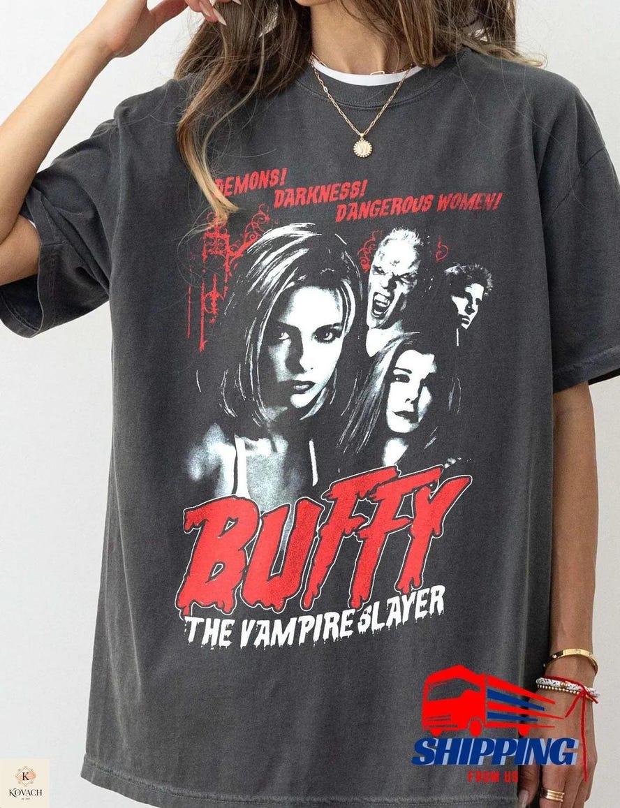 Buffy The Vampire Slayer Shirt, Horror Movie Shirt, Sunnydale Razorback Shirt