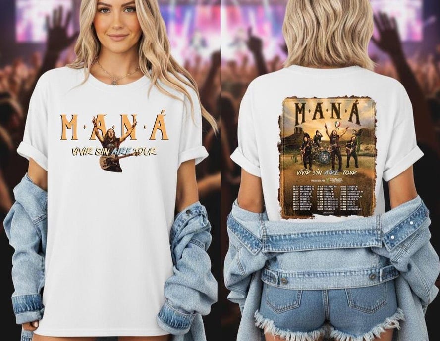 Mana Tour 2025 T-Shirt