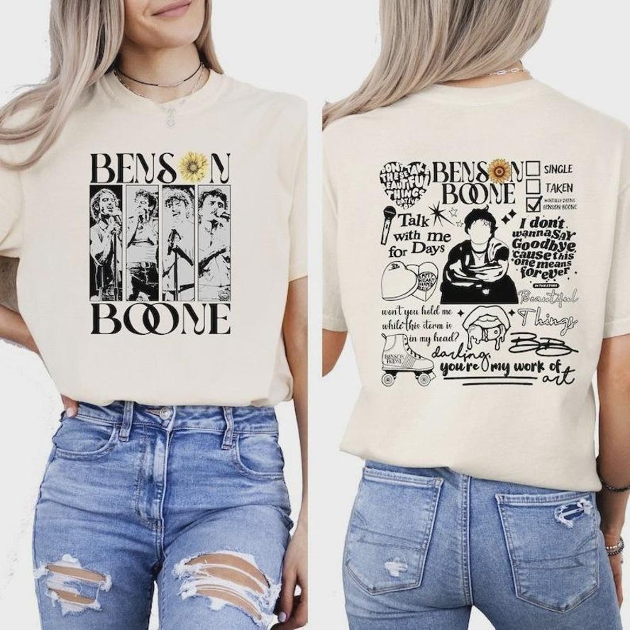 BenSon BooNe American Heart Tour 2025 Shirt
