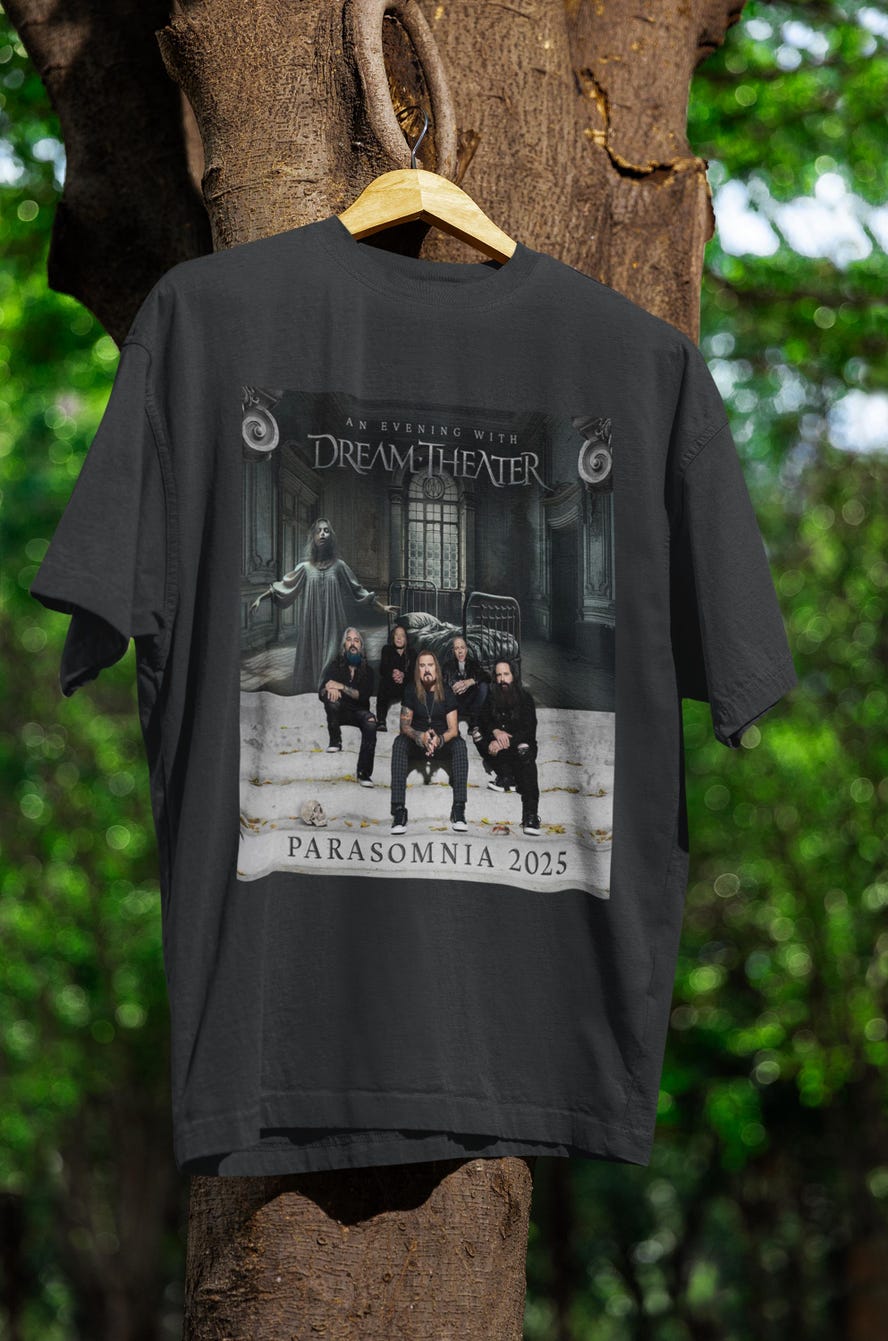 Dream Theater Tour 2025 Shirt Black