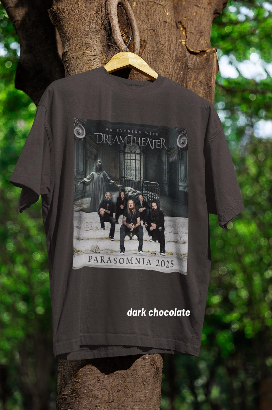 Dream Theater Tour 2025 Shirt Black
