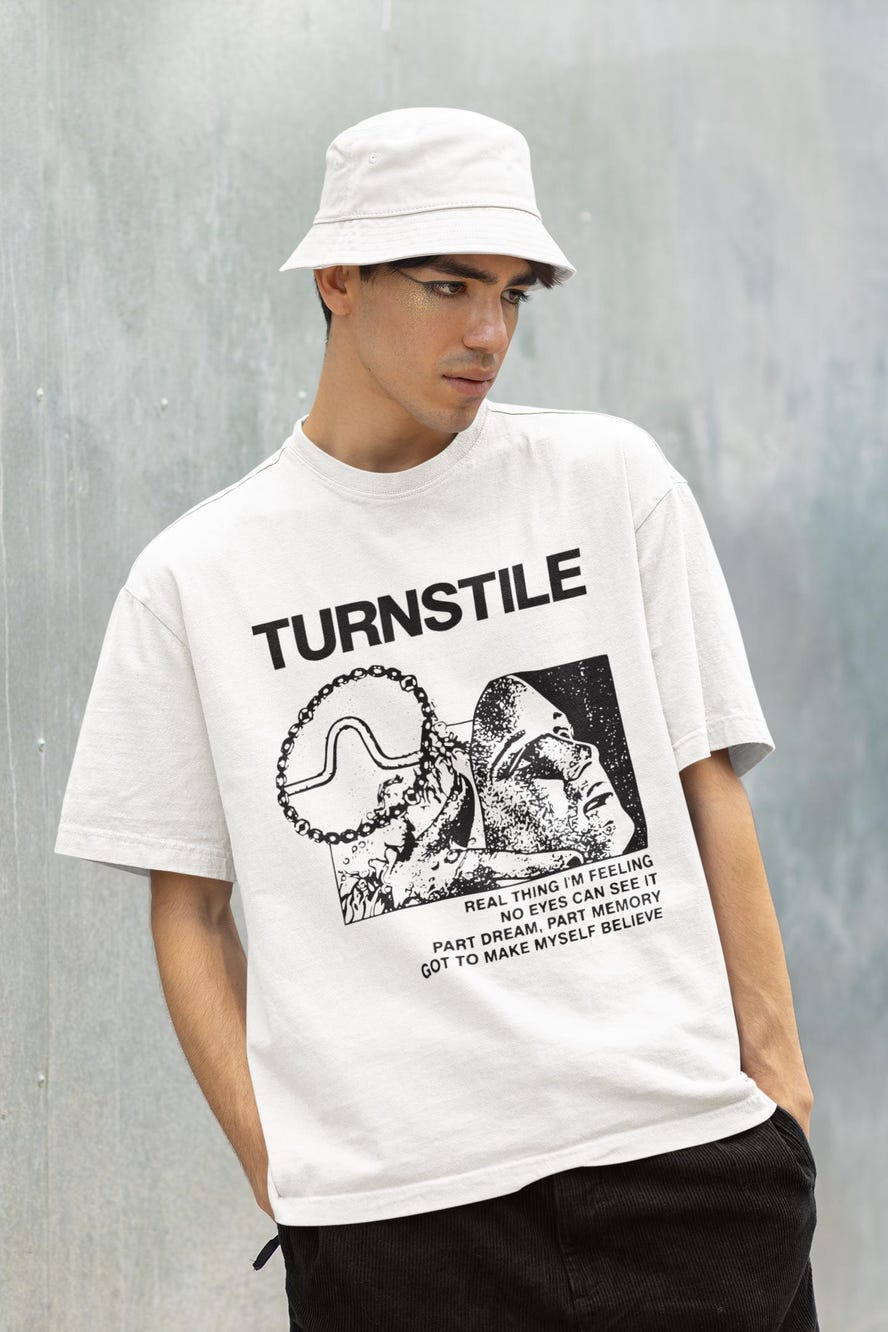 Turnstile Tour 2025 Shirt White