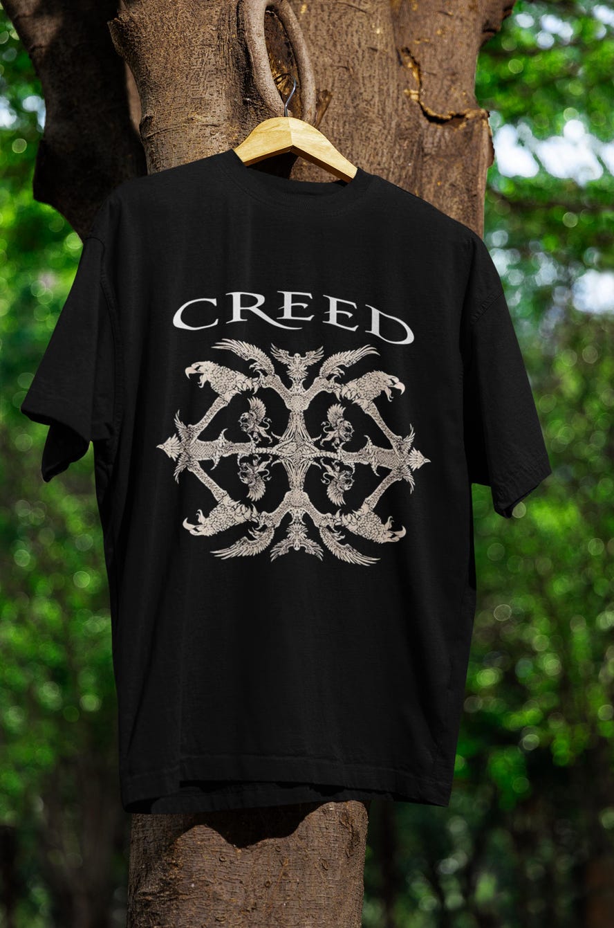Creed Tour 1999 Vintage Shirt Black