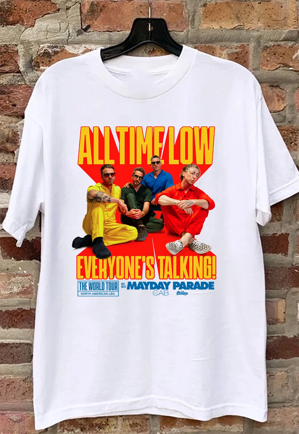 All Time Low Everybody'S Talking Mayday Parade T Shirt S-5Xl