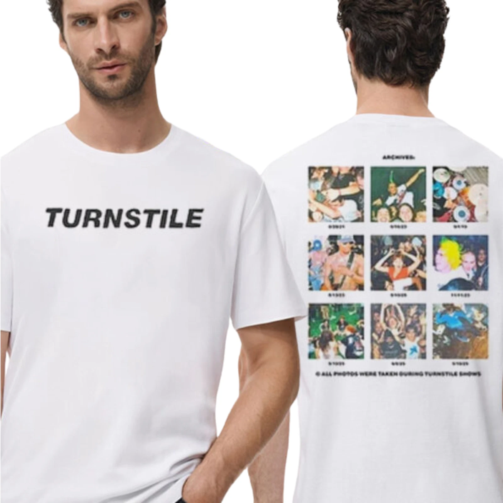 Turnstile The Never Enough Tour 2025 Merch T-Shirt Reprint Heavy Cotton All Size