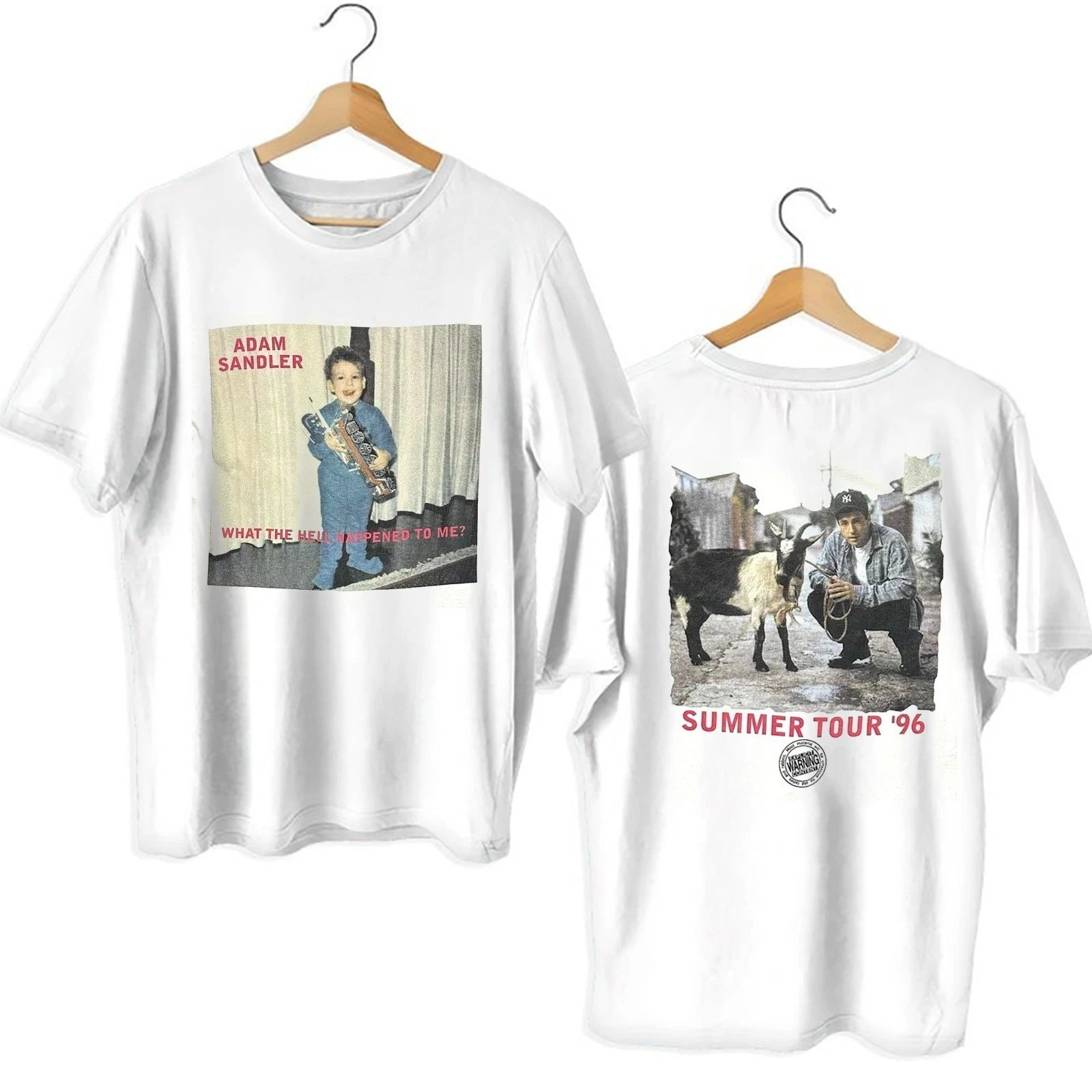 Adam Sandler Summer Tour 1996 Merch Shirt