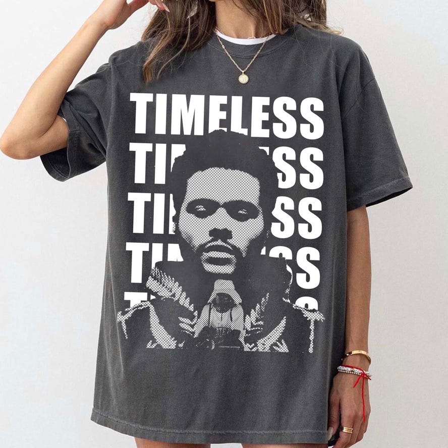 The Weeknd Timeless Shirt The Weeknd Vintage Shirt, Hip Hop Fan Shirt