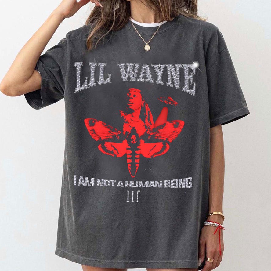 Lil Wayne Rap Vintage Lil Wayne Inspired Merch, Lil Wayne Retro 90S Shirt