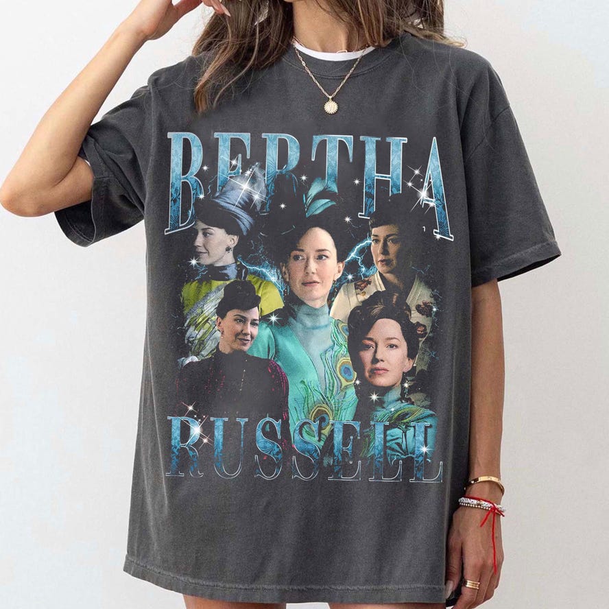 Bertha Russell Vintage Shirt  Bertha Russell Graphic Shirt, Retro Fan T-Shirt