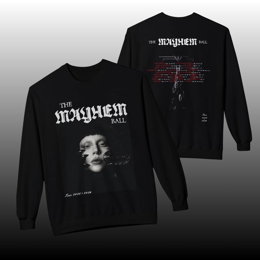Mayhem Mistress Nails Crewneck Sweatshirt