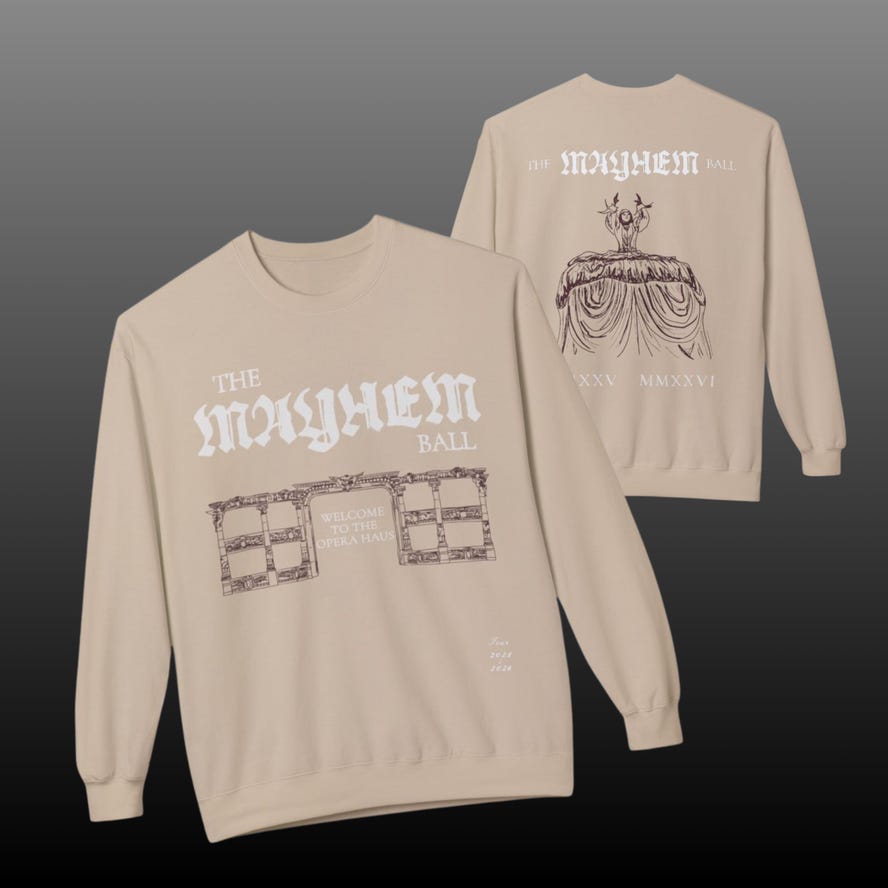 Mayhem Ball Opera Haus Crewneck Sweatshirt