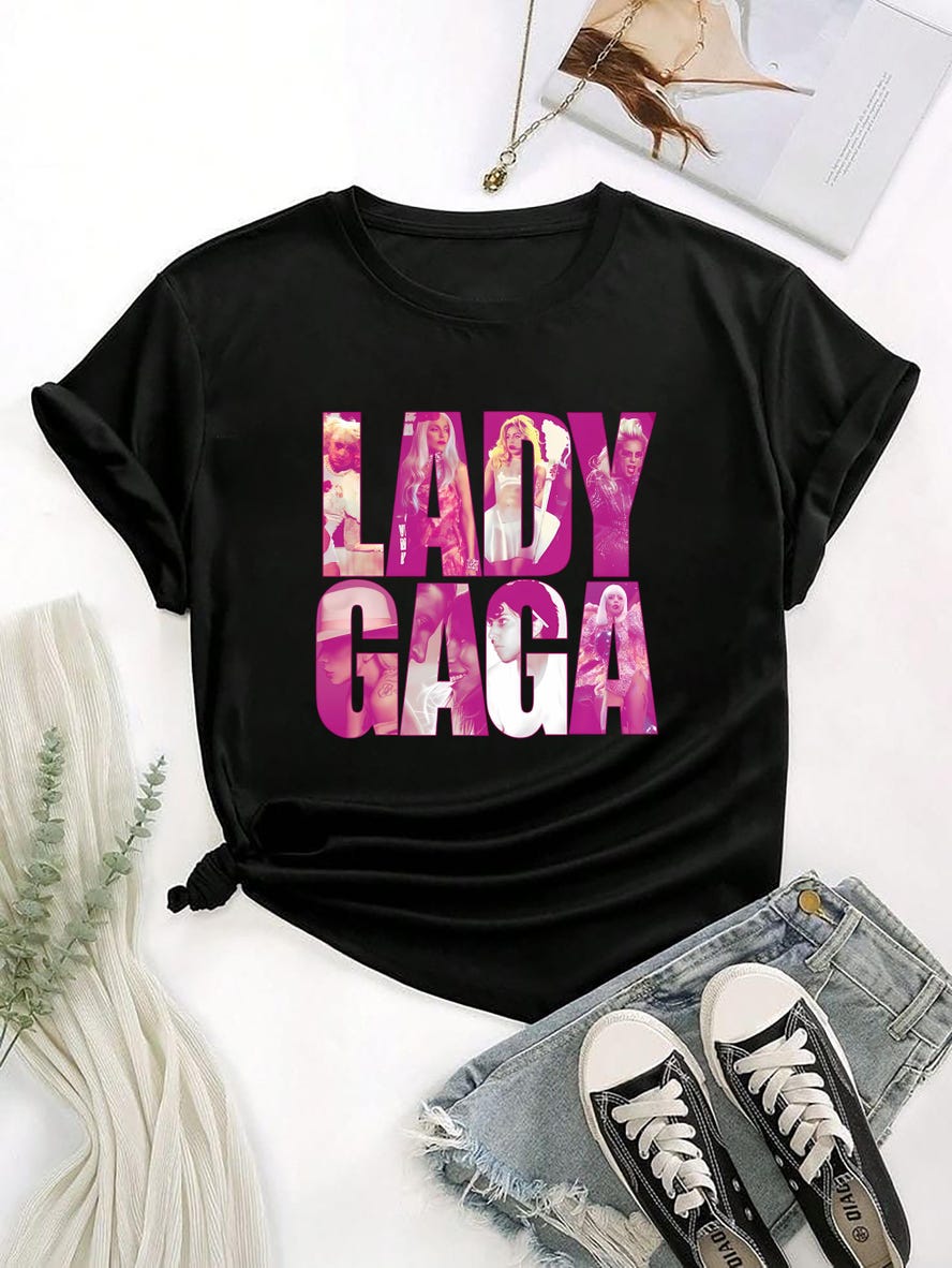 90S Vintage Lady Gaga Bootleg Shirt