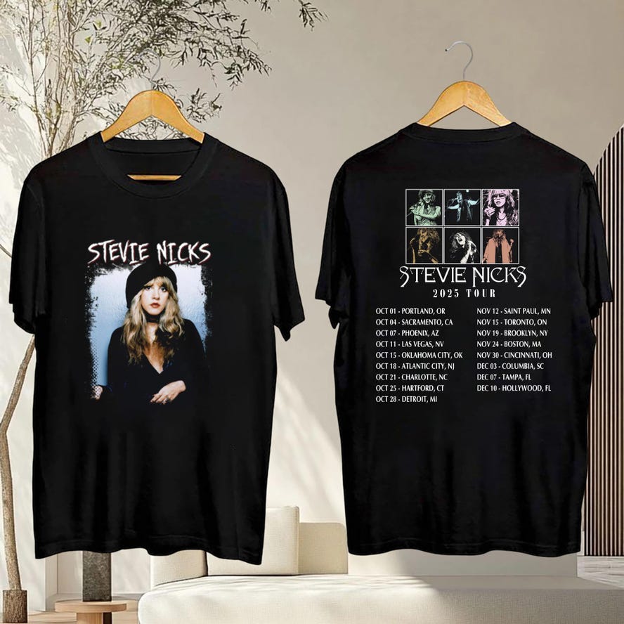 2025 Live In Concert Stevie Nicks T-Shirt