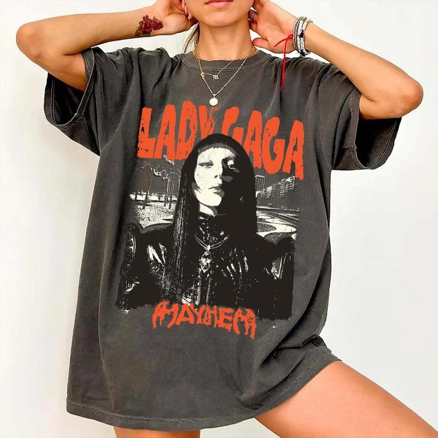 Lady Gaga The Mayhem Ball Tour Shirt