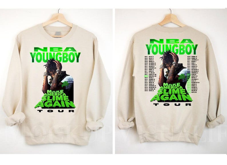 Youngboy Masa 2025 Tour Sweatshirt