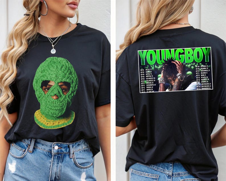 Youngboy Rap Tour 2025 Shirt