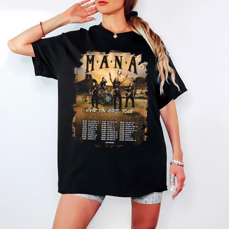 Mana 2025 Unisex Comfortable And Soft T-Shirt