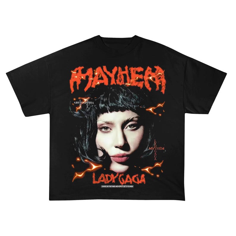 Lady Gaga The Mayhem Ball Tour Shirt