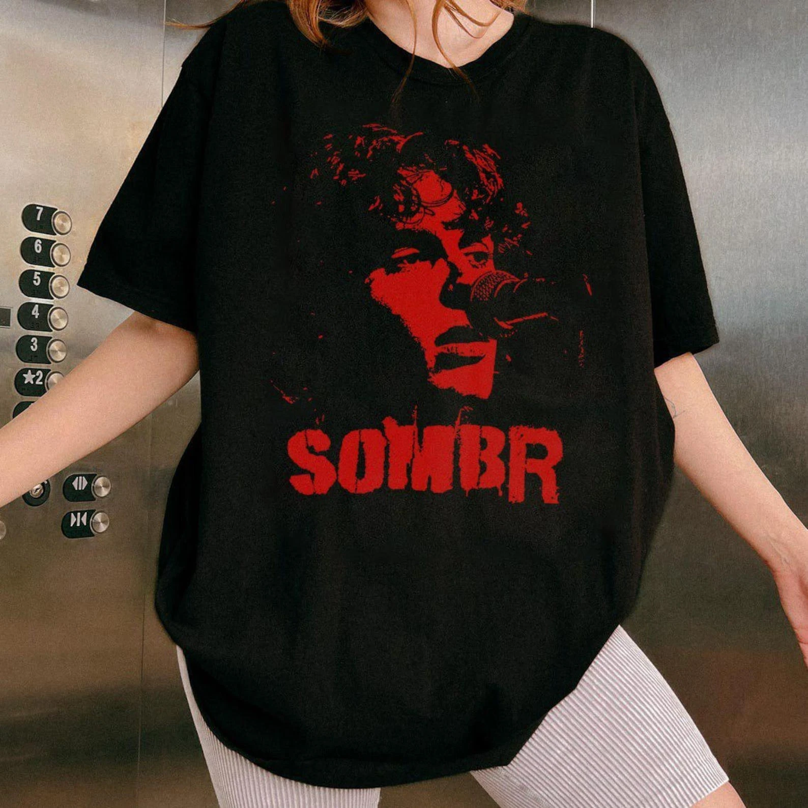 Vintage Sombr Unisex Shirt, The Late Nights & Young Romance Tour 2025 T-Shirt