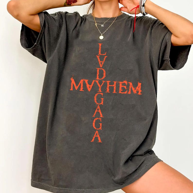 Lady Gaga Mayhem Shirt - A Must-Have For The Mayhem