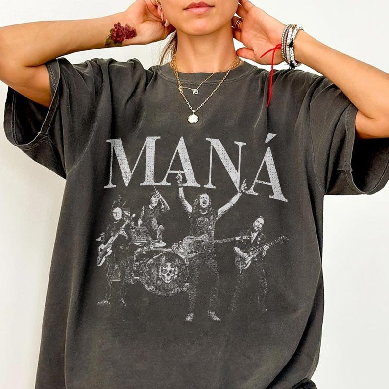 Mana Lindo Y Querido Mexico Tour 2025 Music Vintage Shirt