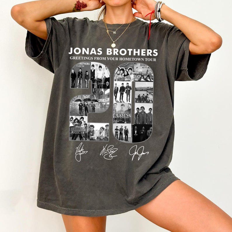 Jonas Brothers Greetings From Your Hometown Tour, Jonas Brothers Shirt