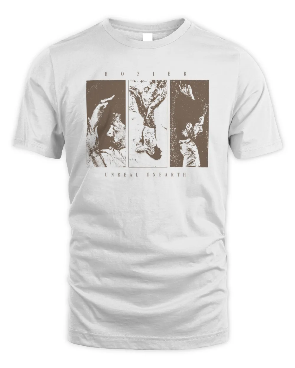 Hozier Merch Unreal Unearth 2025 Panel Tourt-Shirt