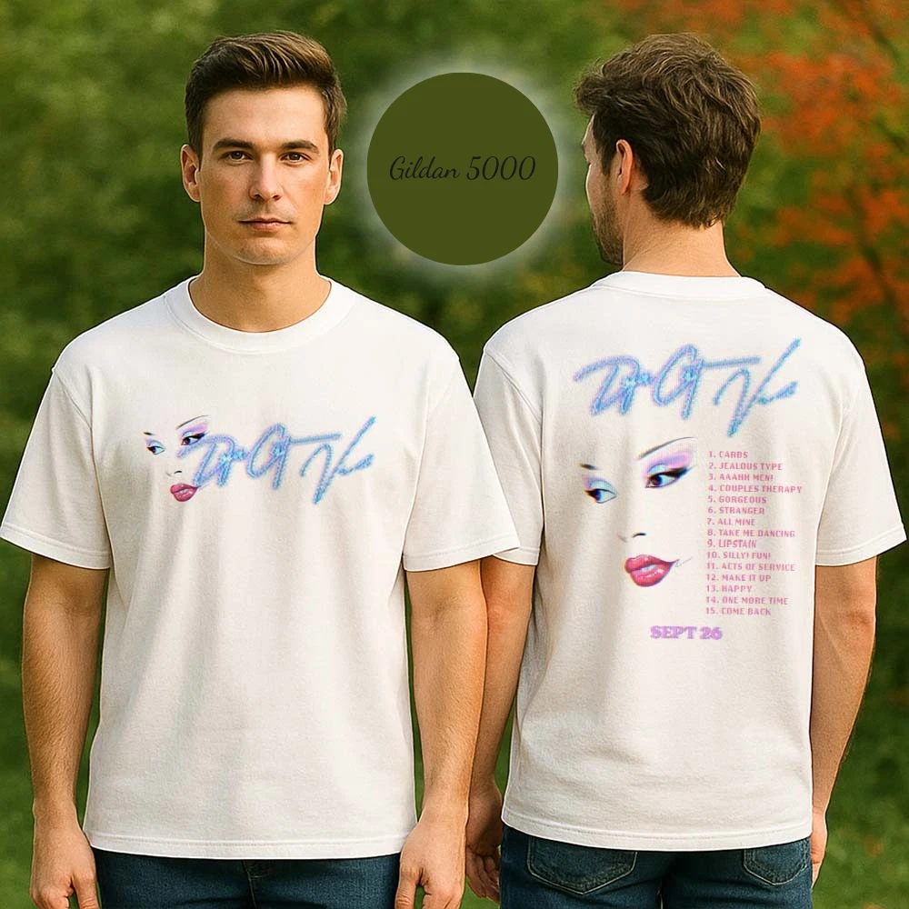 Doja Cat Vie Album Tracklist Release September 26 2025 Two Sides T-Shirt