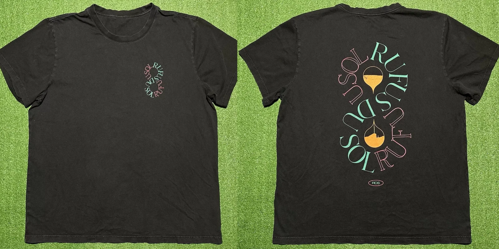 Rufus Du Sol Tour Concert Double Sided T Shirt