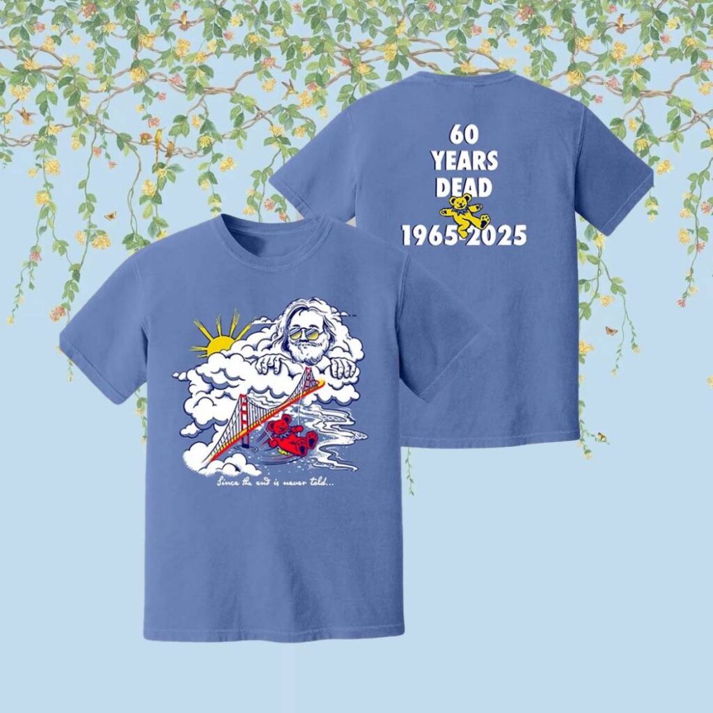 Jerry Garcia Since The End Is Never Told Gratefult-Shirt